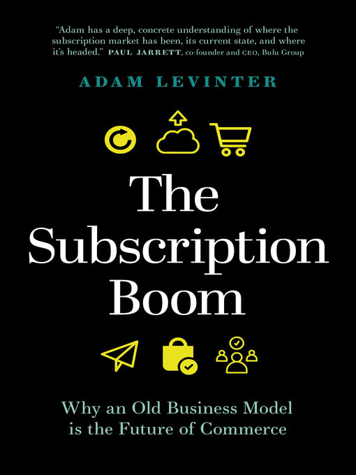 Title details for The Subscription Boom by Adam Levinter - Available
